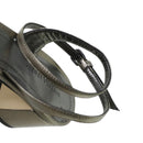 BOTTEGA VENETA High Heels Leder Silber Auth 43791-12