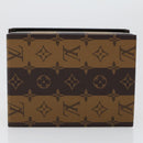 LOUIS VUITTON Streifen-Tiger Kartonschachtel NIGO Case Braun GI0718 LV Auth 43816SM-6