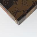 LOUIS VUITTON Stripe Tiger Cardboard Box NIGO Case Brown GI0718 LV Auth 43816SM-11