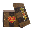 LOUIS VUITTON Streifen-Tiger Kartonschachtel NIGO Case Braun GI0718 LV Auth 43816SM-1