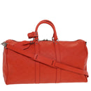 LOUIS VUITTON Damier Infini Keepall Bandouliere 45 Fusion N41142 Auth 43817SAM-1