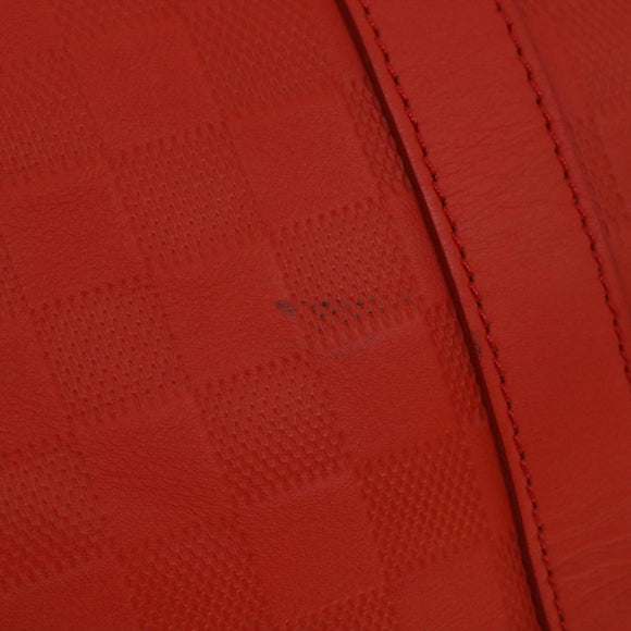LOUIS VUITTON Damier Infini Keepall Bandouliere 45 Fusion N41142 Auth 43817SAM