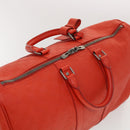 LOUIS VUITTON Damier Infini Keepall Bandouliere 45 Fusion N41142 Auth 43817SAM-7