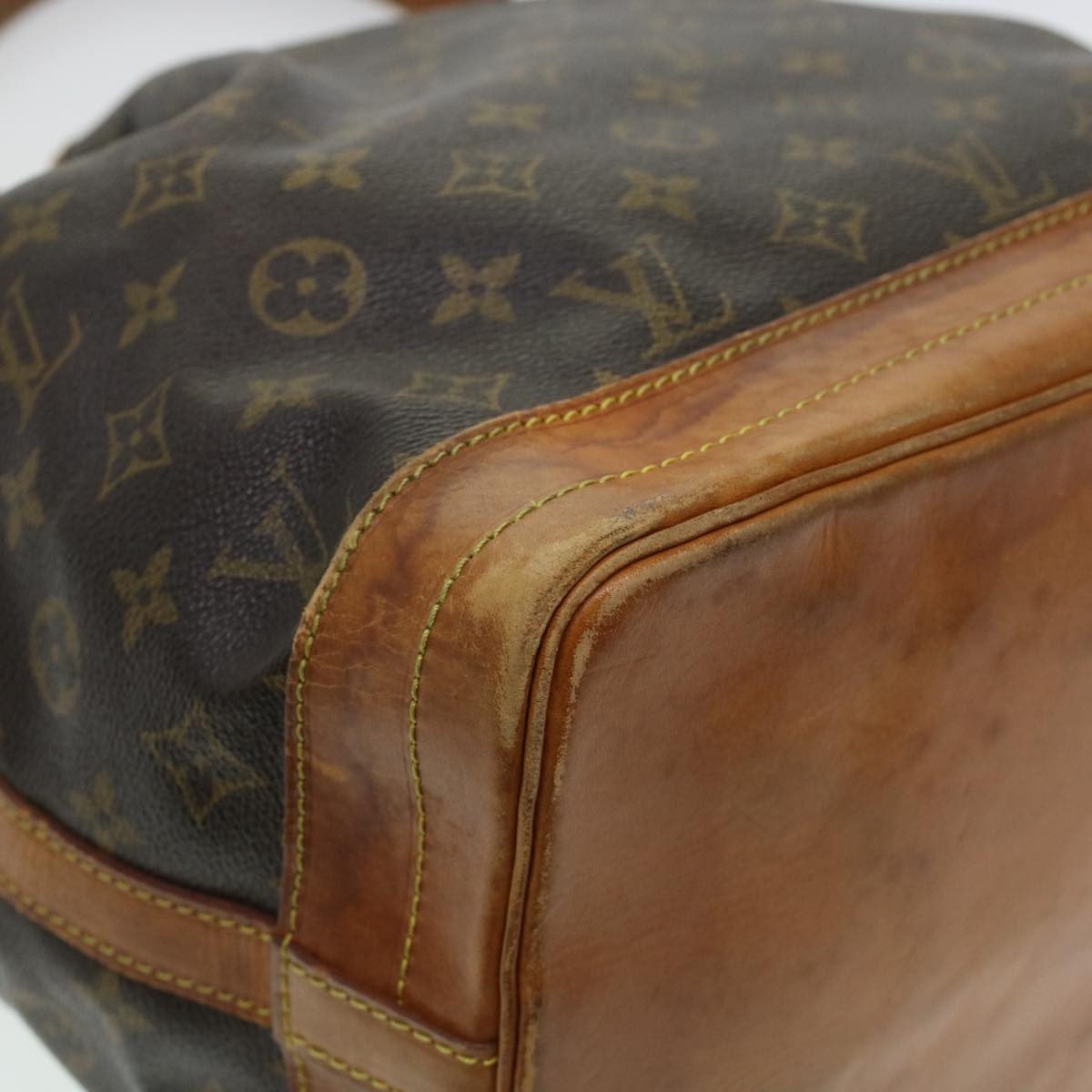 LOUIS VUITTON Monogram Noe Shoulder Bag M42224 LV Auth 43853