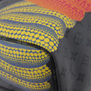 LOUIS VUITTON Eclipse Pumpkin LV × YK Keepall Bandouliere 45 M46441 Auth 44061SM-18