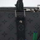 LOUIS VUITTON Eclipse Pumpkin LV × YK Keepall Bandouliere 45 M46441 Auth 44061SM-24