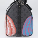 LOUIS VUITTON Eclipse Pumpkin LV × YK Keepall Bandouliere 45 M46441 Auth 44061SM-4