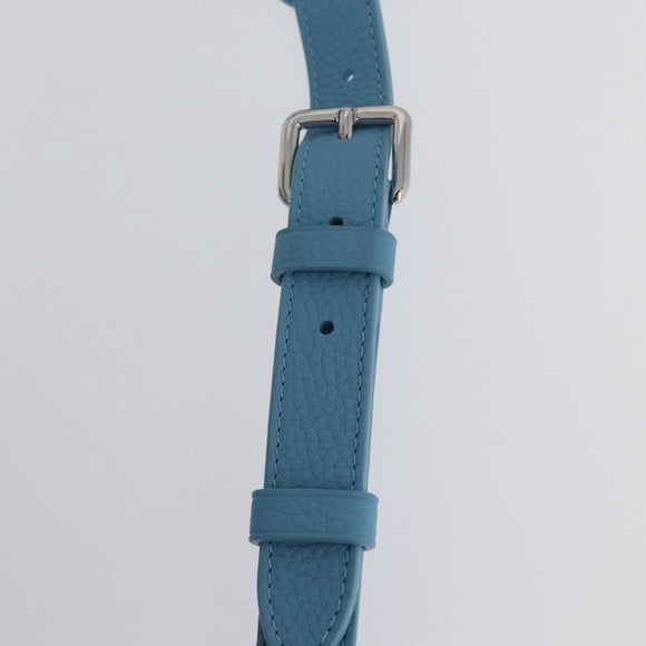 LOUIS VUITTON Keepall Bandouliere 50 Taurillon Leather Blue M21713 Auth 44062SM