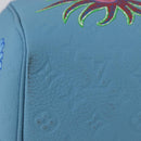 LOUIS VUITTON Keepall Bandouliere 50 Taurillon Leather Blue M21713 Auth 44062SM-7