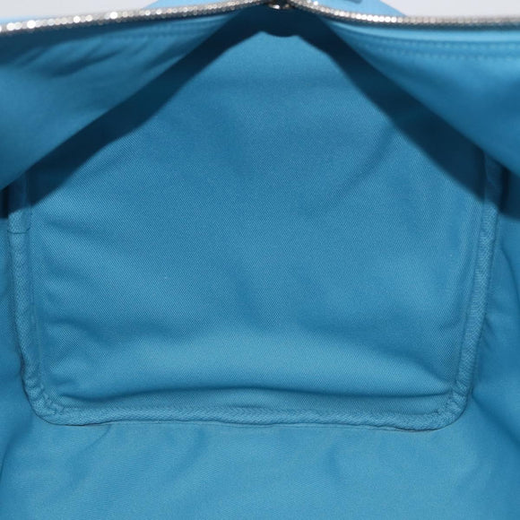 LOUIS VUITTON Keepall Bandouliere 50 Taurillon Leather Blue M21713 Auth 44062SM