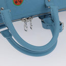 LOUIS VUITTON Keepall Bandouliere 50 Taurillon Leather Blue M21713 Auth 44062SM-9