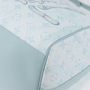 LOUIS VUITTON Monogram Aqua Garden Keepall Bandouliere 50 M22570 LV Auth 44063SM-18
