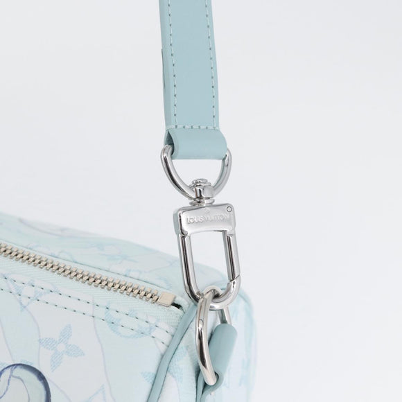 LOUIS VUITTON Monogram Aqua Garden Keepall Bandouliere 50 M22570 LV Auth 44063SM