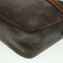 LOUIS VUITTON Monogram Compiegne 23 Clutch Bag M51847 LV Auth 44093-14
