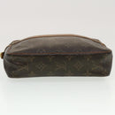 LOUIS VUITTON Monogram Compiegne 23 Clutch Bag M51847 LV Auth 44093-8