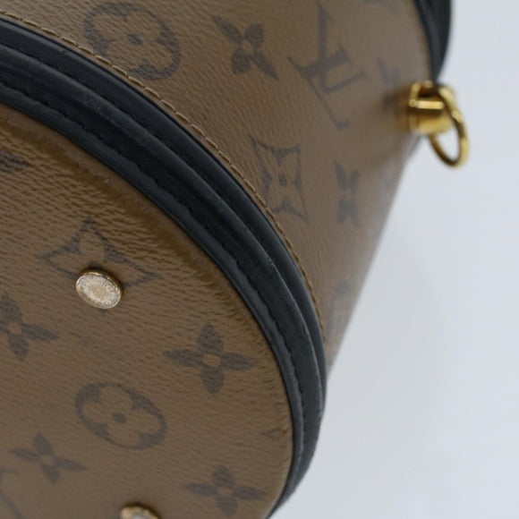 LOUIS VUITTON Monogram Reverse Cannes Handtas 2-weg M43986 LV Auth 44215SAV