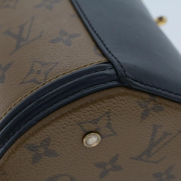 LOUIS VUITTON Monogram Reverse Cannes Handtas 2-weg M43986 LV Auth 44215SAV