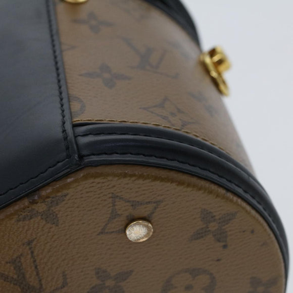 LOUIS VUITTON Monogram Reverse Cannes Handtas 2-weg M43986 LV Auth 44215SAV