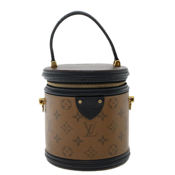 LOUIS VUITTON Monogram Reverse Cannes Handtas 2-weg M43986 LV Auth 44215SAV