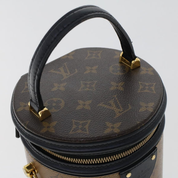 LOUIS VUITTON Monogram Reverse Cannes Handtas 2-weg M43986 LV Auth 44215SAV