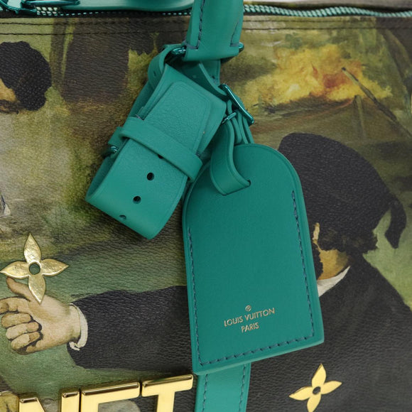 LOUIS VUITTON Masters Collection MANET Keepall Bandouliere 50 M43344 Auth 44429S
