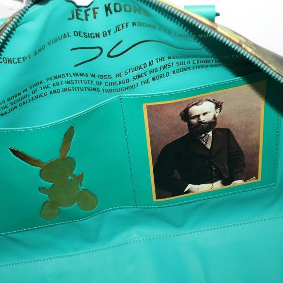 LOUIS VUITTON Masters Collection MANET Keepall Bandouliere 50 M43344 Auth 44429S