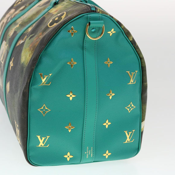 LOUIS VUITTON Masters Collection MANET Keepall Bandouliere 50 M43344 Auth 44429SM