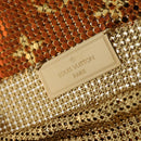 LOUIS VUITTON Monogram Mesh Frances Shoulder Bag Sequin M92287 LV Auth 44524S-10