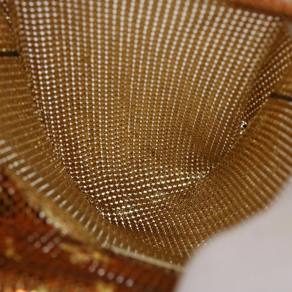 LOUIS VUITTON Monogram Mesh Frances Shoulder Bag Sequin M92287 LV Auth 44524S