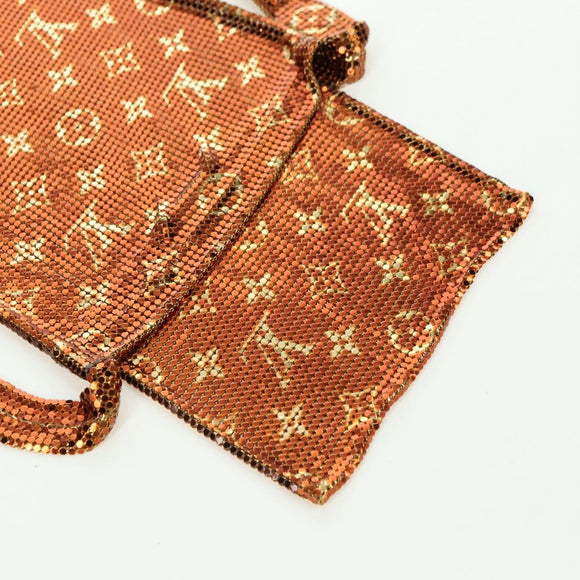 LOUIS VUITTON Monogram Mesh Frances Shoulder Bag Sequin M92287 LV Auth 44524SM