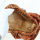 LOUIS VUITTON Monogram Mesh Frances Shoulder Bag Sequin M92287 LV Auth 44524SM-18