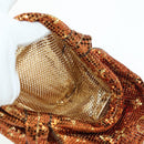LOUIS VUITTON Monogram Mesh Frances Shoulder Bag Sequin M92287 LV Auth 44524SM-19