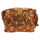 LOUIS VUITTON Monogram Mesh Frances Shoulder Bag Sequin M92287 LV Auth 44524SM-2