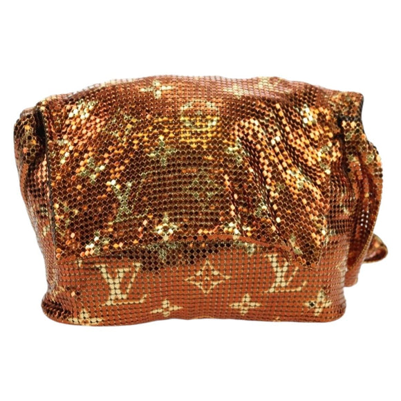 LOUIS VUITTON Monogram Mesh Frances Shoulder Bag Sequin M92287 LV Auth 44524SM