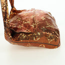 LOUIS VUITTON Monogram Mesh Frances Shoulder Bag Sequin M92287 LV Auth 44524SM-4