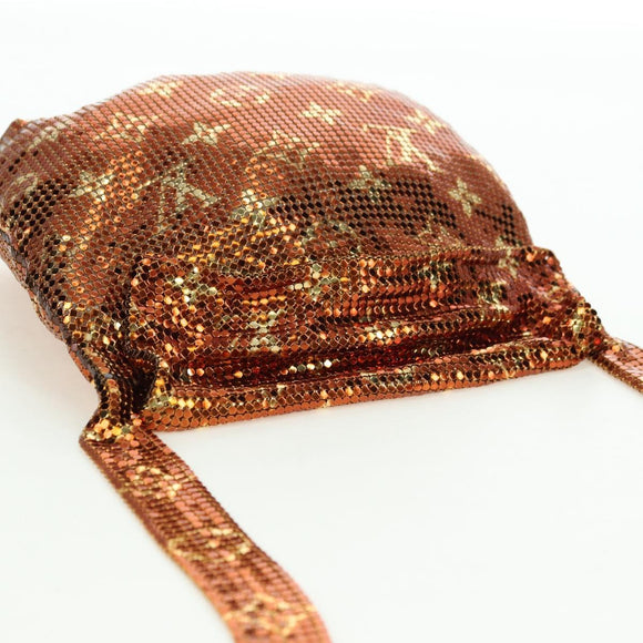 LOUIS VUITTON Monogram Mesh Frances Shoulder Bag Sequin M92287 LV Auth 44524SM