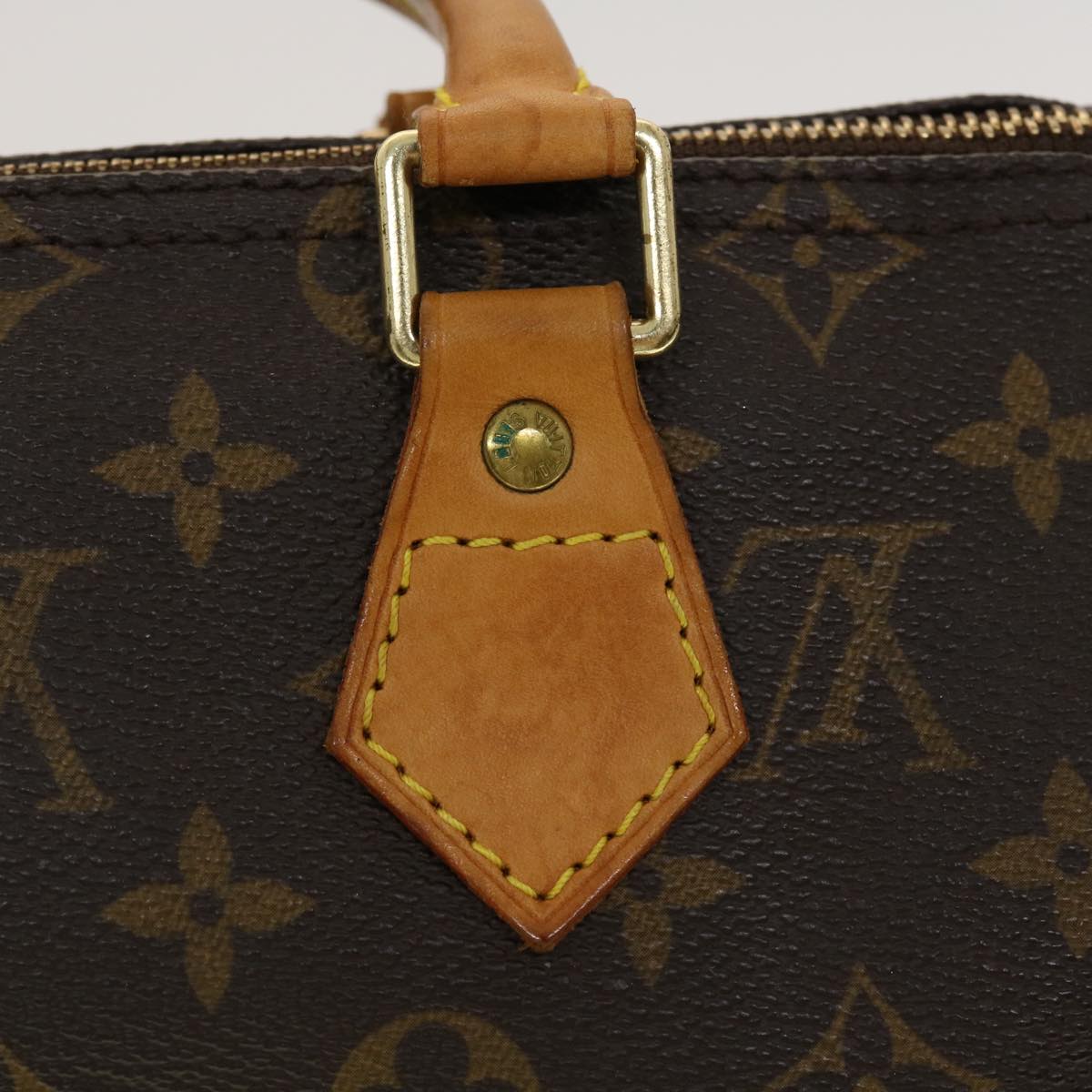 LOUIS VUITTON Monogram Speedy 25 Hand Bag M41528 LV Auth 44767