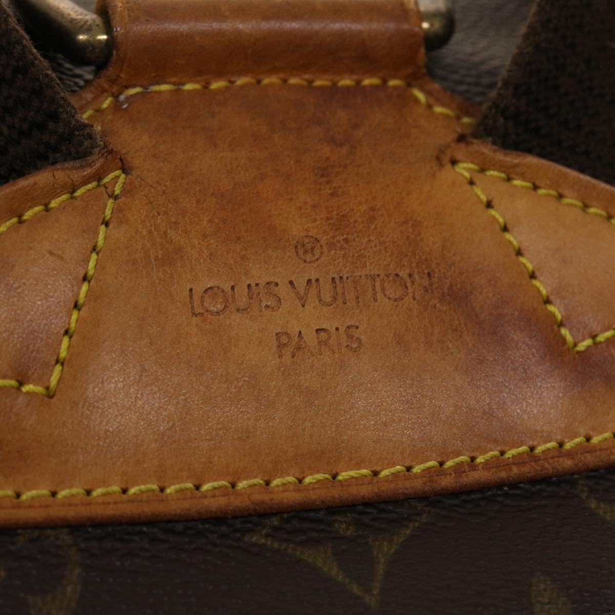 LOUIS VUITTON Monogram Montsouris GM Backpack M51135 LV Auth 44850