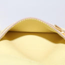 HERMES Bearn Compact Wallet Epsom Yellow Auth 45049SM-21