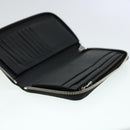 LOUIS VUITTON Zippy Wallet Vertical Taurillon Leather Black M58804 Auth 45066S-18