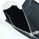 LOUIS VUITTON Zippy Wallet Vertical Taurillon Leather Black M58804 Auth 45066S-10