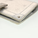 LOUIS VUITTON Agenda Partner Day Planner Cover Suhari Silver R21032 Auth 45096-16