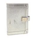 LOUIS VUITTON Agenda Partner Day Planner Cover Suhari Silver R21032 Auth 45096-1
