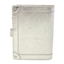LOUIS VUITTON Agenda Partner Day Planner Cover Suhari Silver R21032 Auth 45096-2