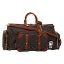 LOUIS VUITTON Monogram NBA Gym Bag Boston Bag 2way M45794 LV Auth 45425S-1