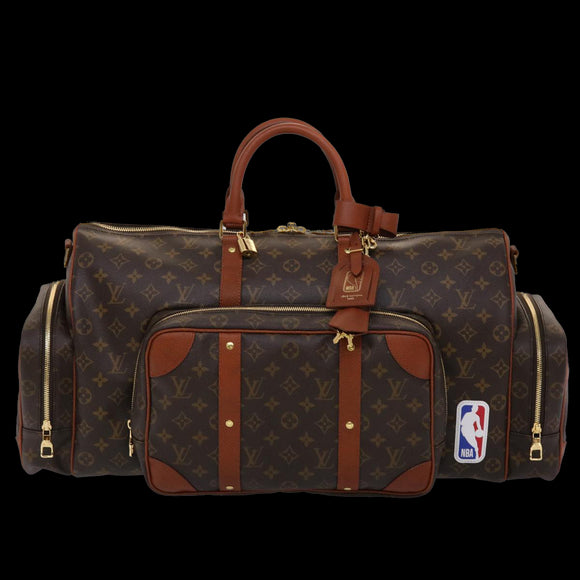 LOUIS VUITTON Monogram NBA Gym Bag Boston Bag 2way M45794 LV Auth 45425S