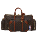 LOUIS VUITTON Monogram NBA Gym Bag Boston Bag 2way M45794 LV Auth 45425S-13