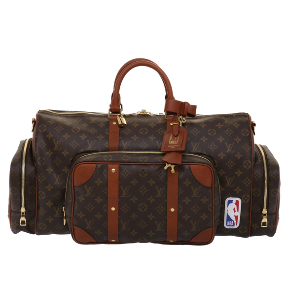 LOUIS VUITTON Monogram NBA Gym Bag Boston Bag 2way M45794 LV Auth 45425S