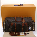 LOUIS VUITTON Monogram NBA Gym Bag Boston Bag 2way M45794 LV Auth 45425S-12