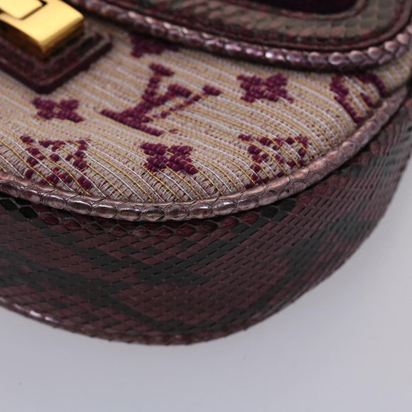 LOUIS VUITTON Monogram Empire Revan Shoulder Bag Viole N91107 LV Auth 45444S